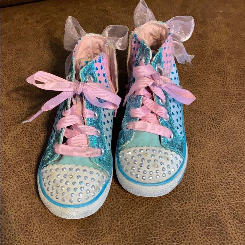 Sketchers Twinkle Toes light-up Shoes size 10
